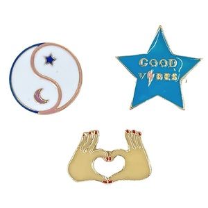 Nordstrom BP Good Vibes Decorative Pins